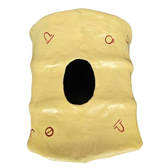 CLAY ART Covered Wagon Hand Painted Papier Mache Tissue Dispenser Box Cover - Picture 9 of 15